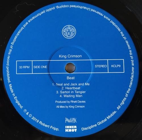 Виниловая пластинка King Crimson — BEAT (200 GR. VINYL) (LP)