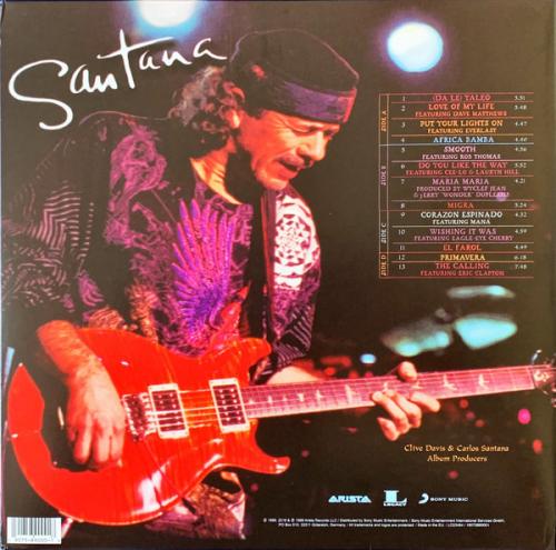 Виниловая пластинка Santana, Supernatural (Black Vinyl/Gatefold)