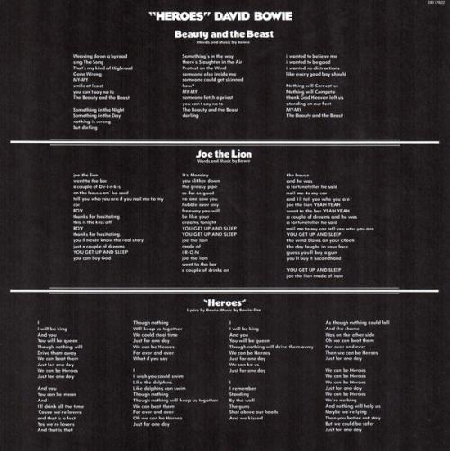 Виниловая пластинка PLG David Bowie Heroes (180 Gram/Remastered)