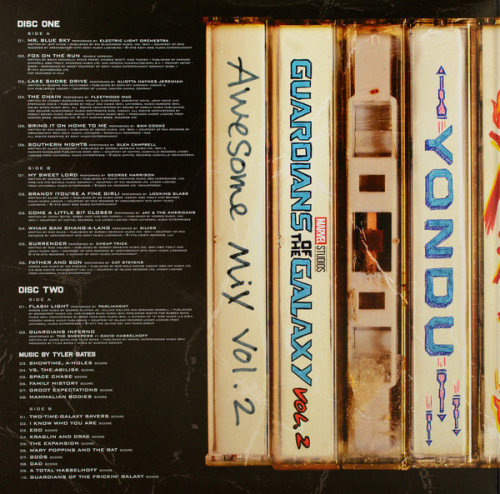 Виниловая пластинка OST, Guardians Of The Galaxy Vol. 2 - deluxe (Various Artists)