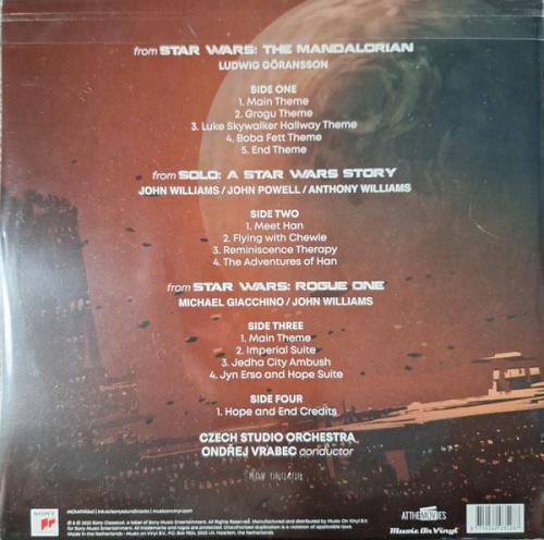 Виниловая пластинка OST - Star Wars Stories - Music From The Mandalorian, Rogue One, And Solo ("Hyperspace" Vinyl 2LP)