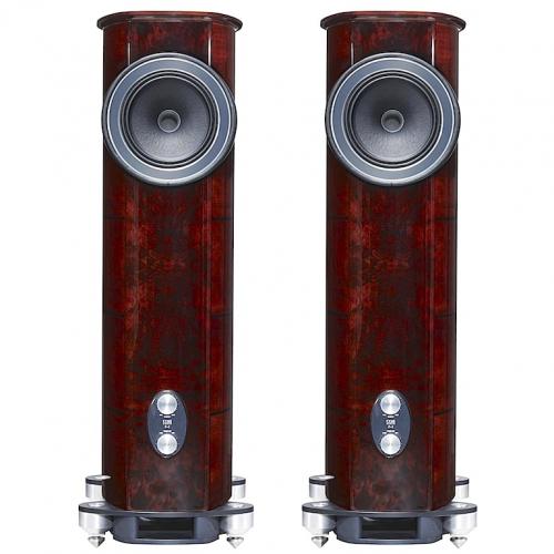 Напольная акустика Fyne Audio F1.10 Piano Gloss Walnut with Burr Walnut inlay on top and baffle