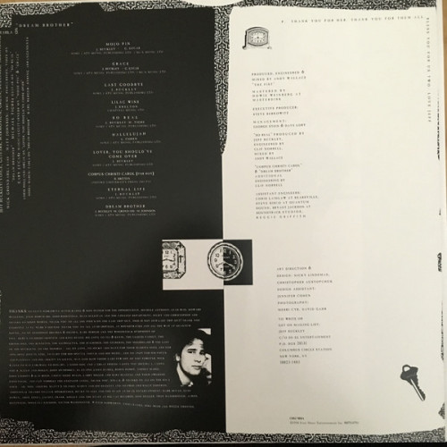 Виниловая пластинка Sony Jeff  Buckley Grace (180 Gram)