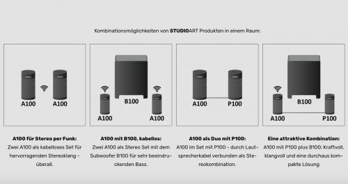 Сабвуфер Revox StudioArt B100 black