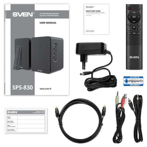 Колонки Sven SPS-830 Black