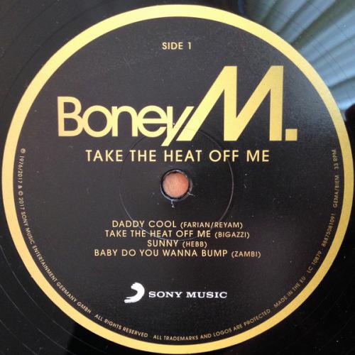Виниловая пластинка Boney M. TAKE THE HEAT OFF ME (140 Gram)