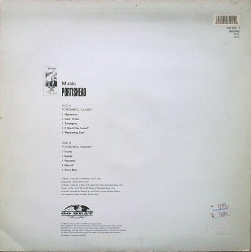 Виниловая пластинка Portishead, Dummy
