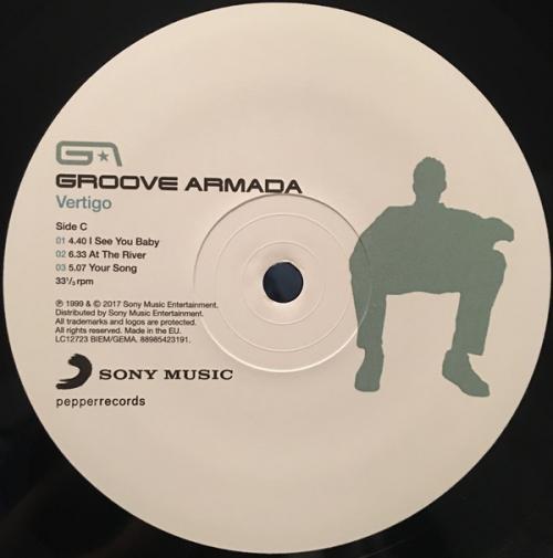 Виниловая пластинка Groove Armada VERTIGO