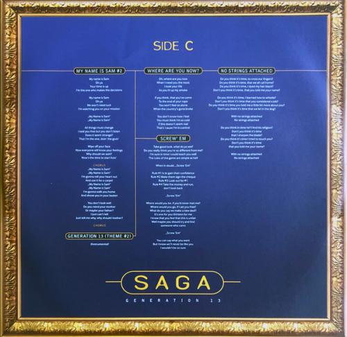Виниловая пластинка Saga - Generation 13 (180 Gram Black Vinyl 2LP)