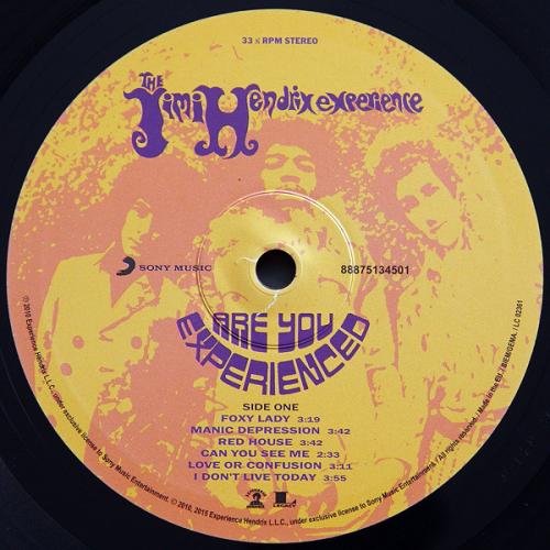 Виниловая пластинка Sony Jimi Hendrix Are You Experienced (180 Gram/Gatefold)