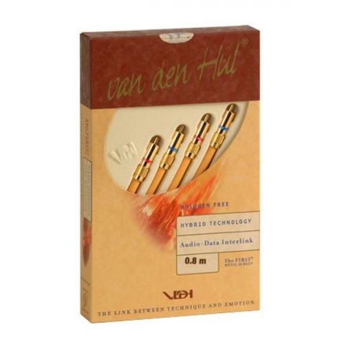 Кабель межблочный аудио Van Den Hul The First Metal Screen RCA 1.0m