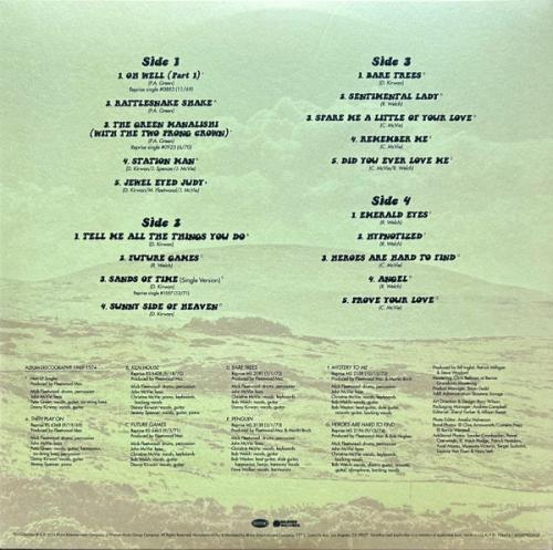 Виниловая пластинка Fleetwood Mac - The Best Of Fleetwood Mac 1969-1974 (Black Vinyl 2LP)