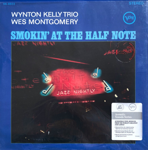 Виниловая пластинка Montgomery, Wes; Kelly, Wynton - Smokin' At The Half Note (Acoustic Sounds) (Black Vinyl LP)