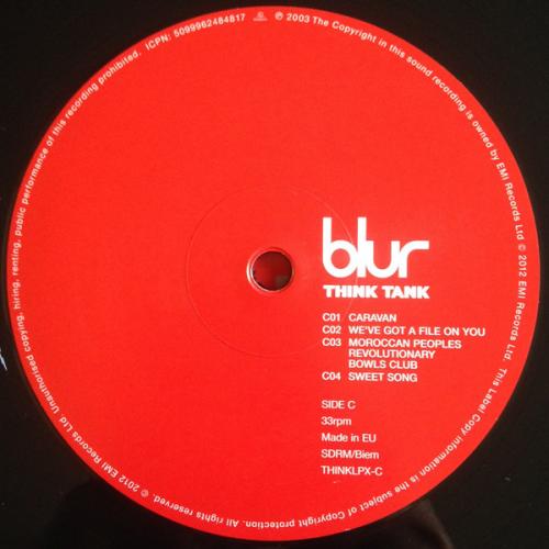 Виниловая пластинка PLG Blur Think Tank (180 Gram/Gatefold)