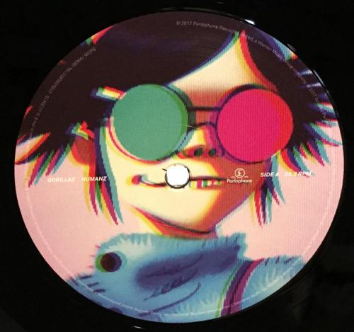 Виниловая пластинка Gorillaz HUMANZ (180 Gram/Gatefold)