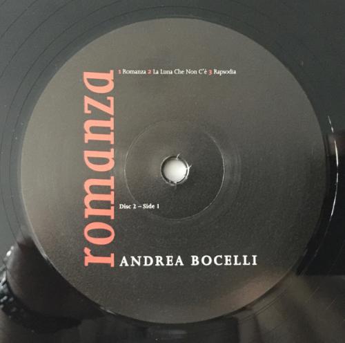 Виниловая пластинка Andrea Bocelli, Romanza Remastered