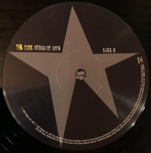 Виниловая пластинка The Cure, Acoustic Hits (2017 Vinyl Reissue)