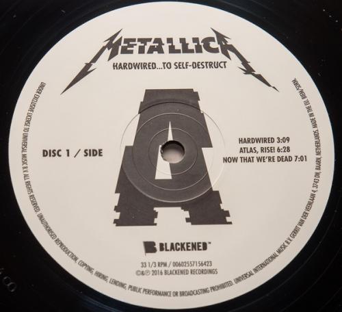 Виниловая пластинка Metallica, Hardwired...To Self-Destruct