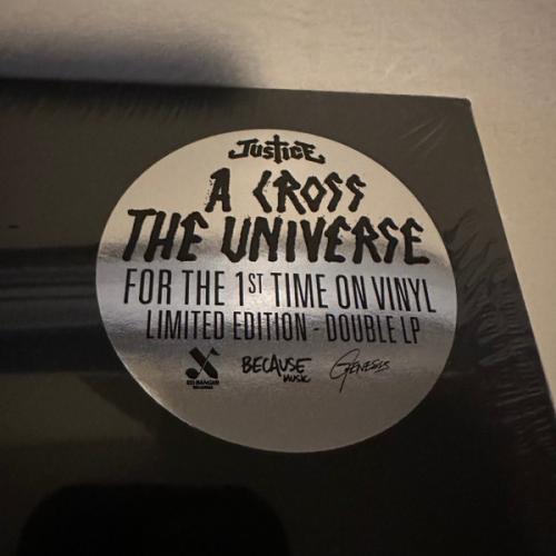 Виниловая пластинка Justice - A Cross The Universe (Limited Edition Black Vinyl 2LP)