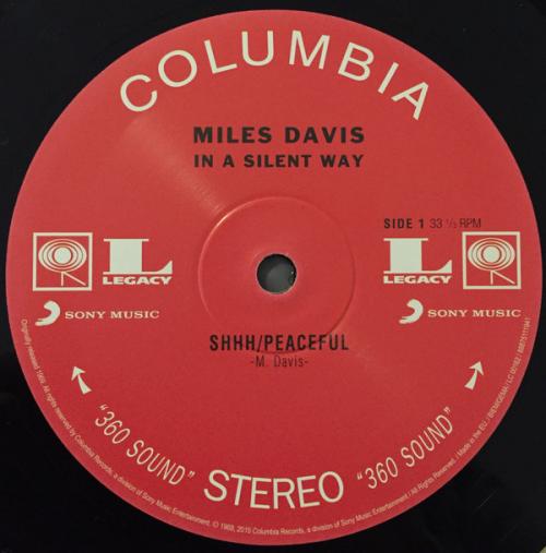 Виниловая пластинка Miles Davis IN A SILENT WAY