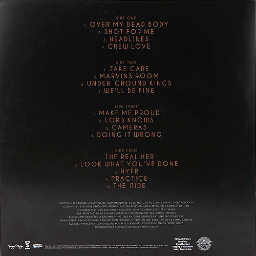 Виниловая пластинка Drake, Take Care (Explicit Version)