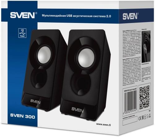 Колонки Sven 300 Black