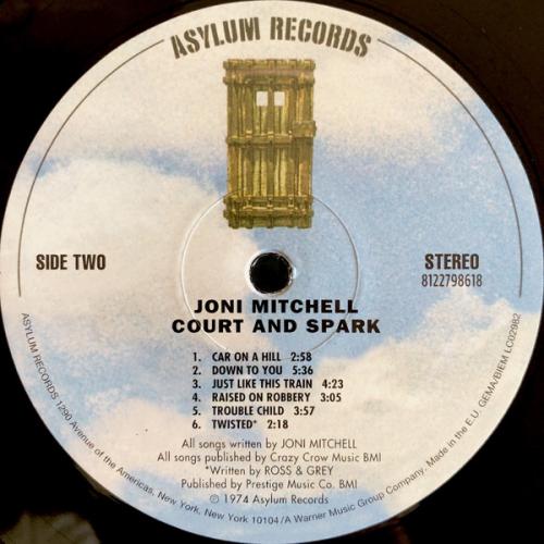 Виниловая пластинка Joni Mitchell  COURT AND SPARK