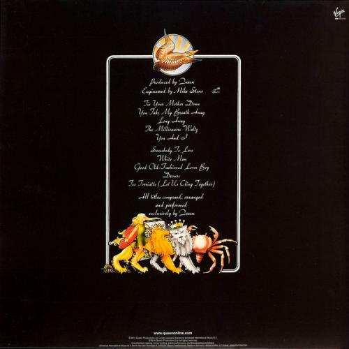 Виниловая пластинка Queen, A Day At The Races (Standalone - Black Vinyl)
