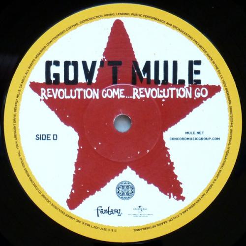 Виниловая пластинка Gov't Mule, Revolution Come...Revolution Go
