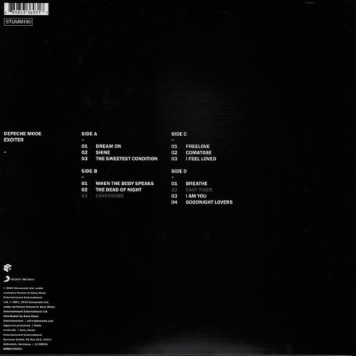 Виниловая пластинка Depeche Mode EXCITER (180 Gram/Gatefold)