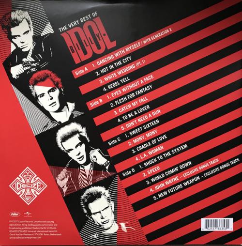 Виниловая пластинка Billy Idol, The Very Best Of