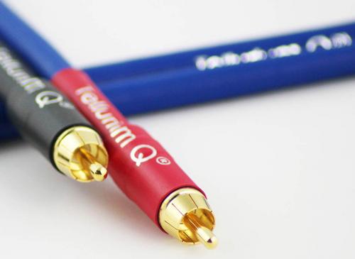 Кабель межблочный аудио Tellurium Q Blue II RCA 1.0м