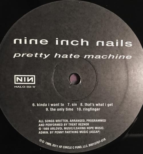Виниловая пластинка Nine Inch Nails, Pretty Hate Machine