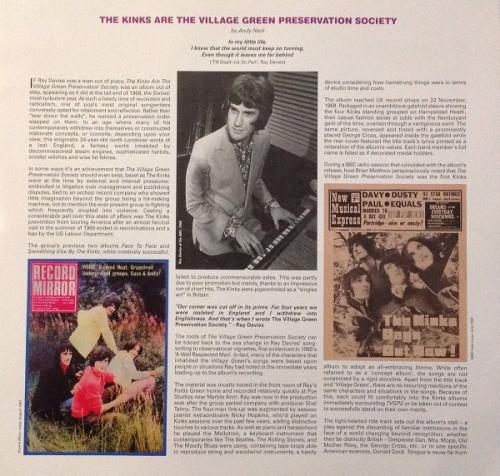 Виниловая пластинка The Kinks - Are The Village Green Preservation Society (Black Vinyl LP)