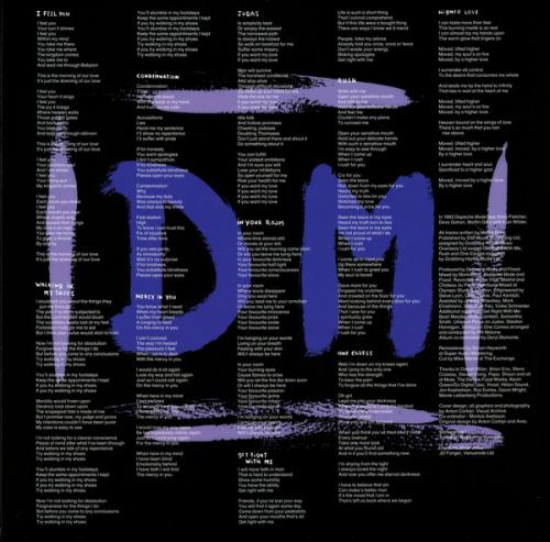 Виниловая пластинка Depeche Mode SONGS OF FAITH AND DEVOTION
