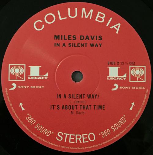 Виниловая пластинка Miles Davis IN A SILENT WAY