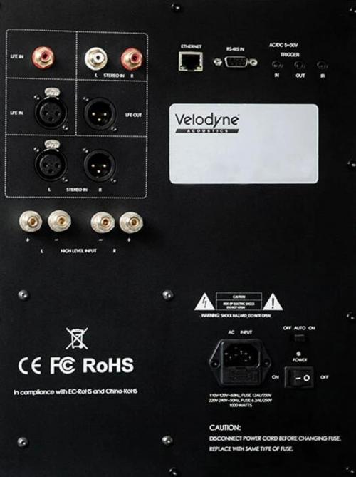 Сабвуфер Velodyne SPL-X10 Black Gloss