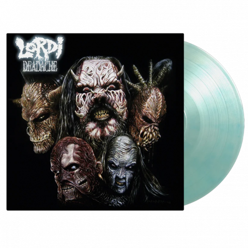 Виниловая пластинка Lordi - Deadache (Translucent Blue & White Marbled Vinyl LP)