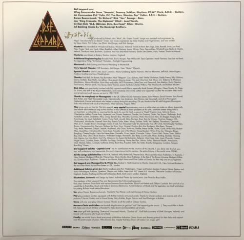 Виниловая пластинка Def Leppard, Hysteria