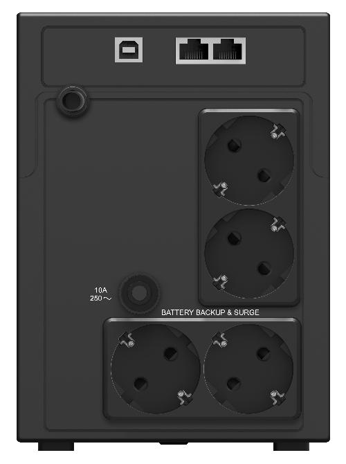 Блок бесперебойного питания Ippon Smart Power Pro II Euro 1200 Black