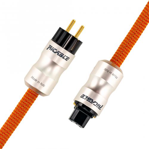 Силовой кабель Ricable Dedalus Power C19-Schuko 2,5 m