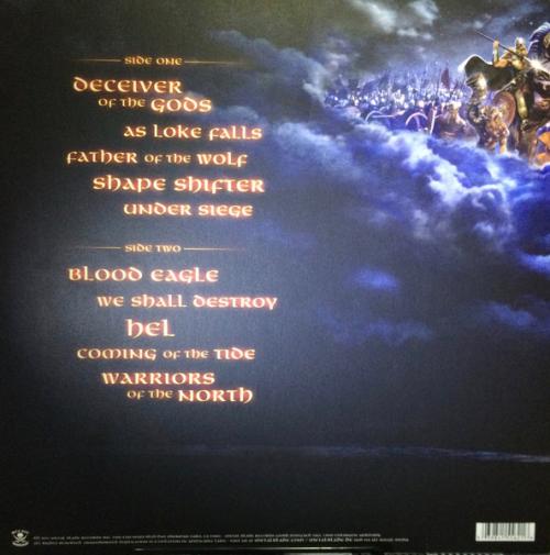 Виниловая пластинка Amon Amarth - Deceiver Of The Gods (Black Vinyl LP)