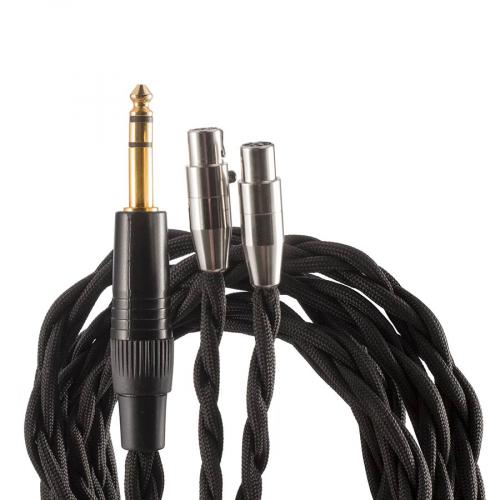 Кабель для наушников Kennerton 2 x miniXLR / Jack 6.3 мм TRS, Soviet Litz, Special Edition 2 m