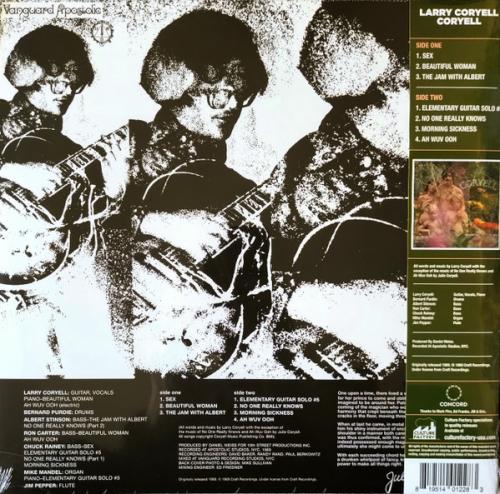 Виниловая пластинка Larry Coryell - Coryell (Coloured Vinyl LP)