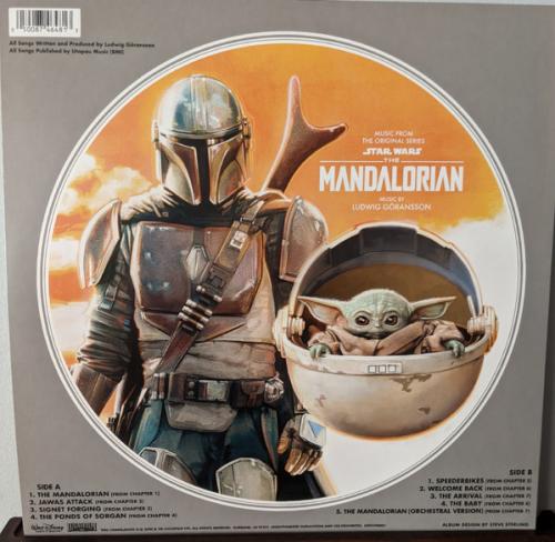 Виниловая пластинка OST -  Star Wars: The Mandalorian (Ludwig Goransson) (picture) (Black Vinyl LP)