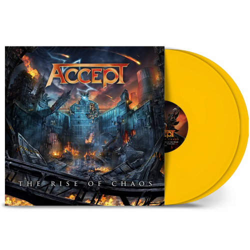 Виниловая пластинка Accept - Rise Of Chaos (Yellow Vinyl 2LP)
