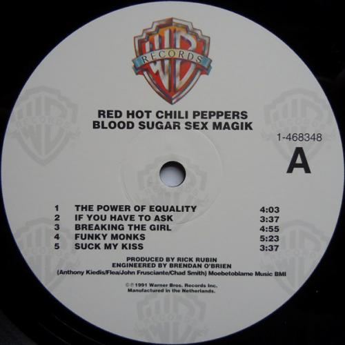 Виниловая пластинка WM Red Hot Chili Peppers Blood Sugar Sex Magik (180 Gram/Remastered)