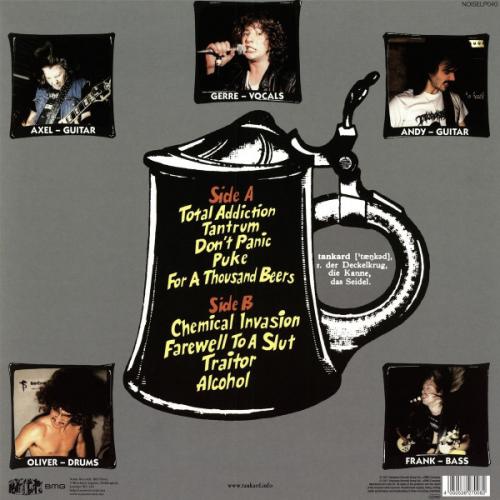 Виниловая пластинка Tankard - Chemical Invasion (coloured) (Сoloured Vinyl LP)