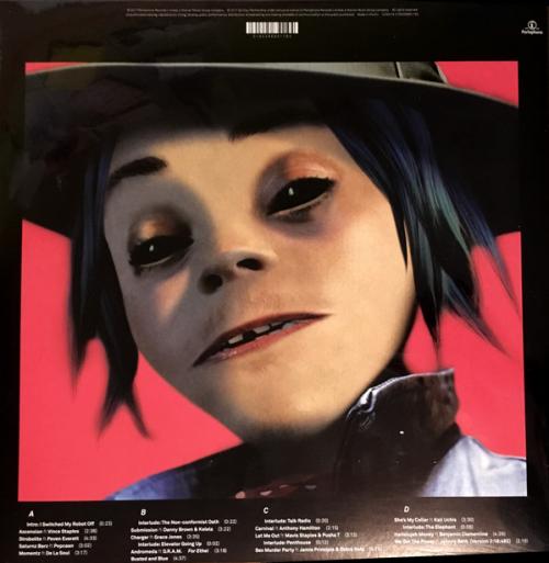 Виниловая пластинка Gorillaz HUMANZ (180 Gram/Gatefold)