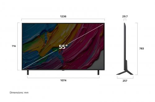 LED телевизор LG 55QNED80A6A